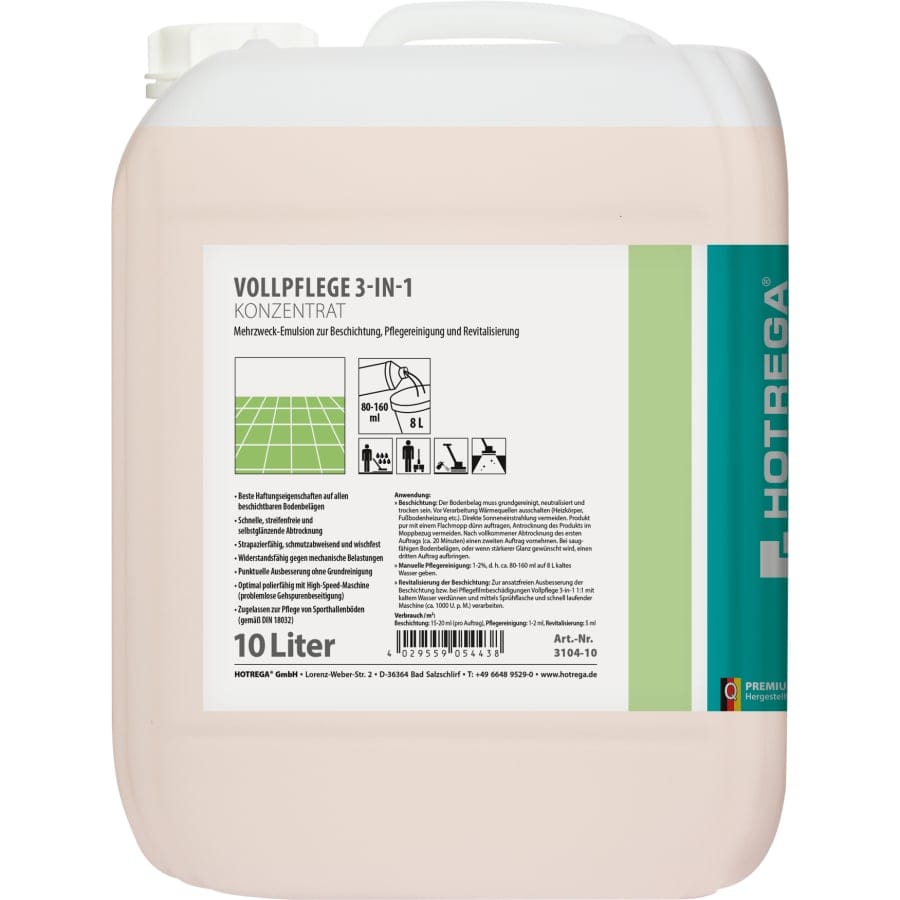 HOTREGA PROFESSIONAL 3 in 1 Grund-Vollpflege