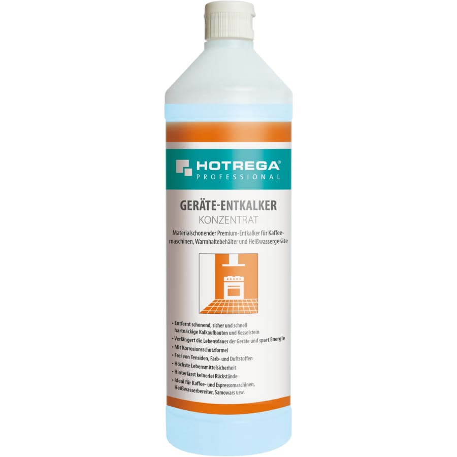 HOTREGA PROFESSIONAL Geräteentkalker 1 Liter Flasche
