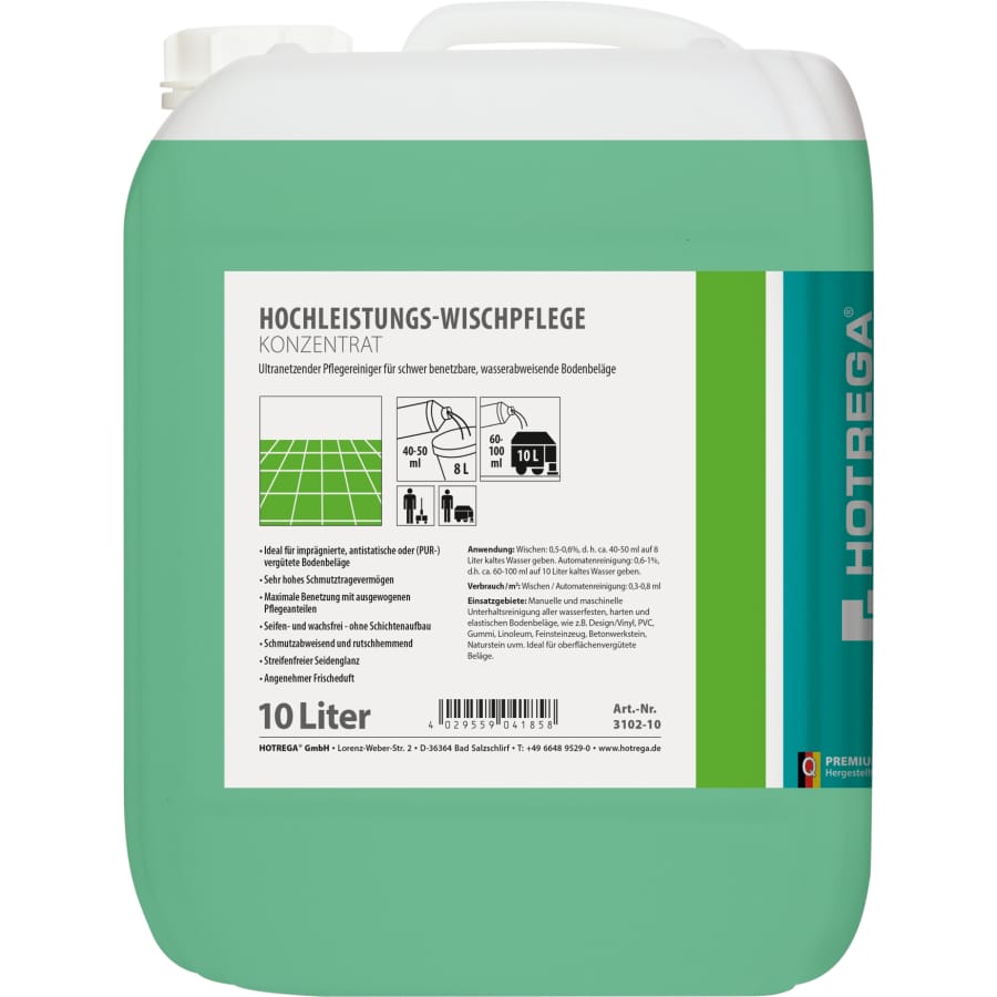 HOTREGA PROFESSIONAL Hochleistungs-Wischpflege