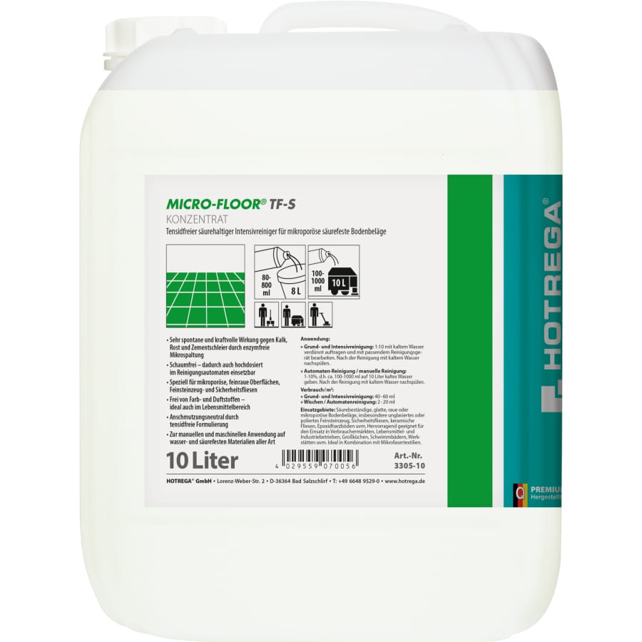 HOTREGA PROFESSIONAL Micro-Floor TF-S Bodenreiniger
