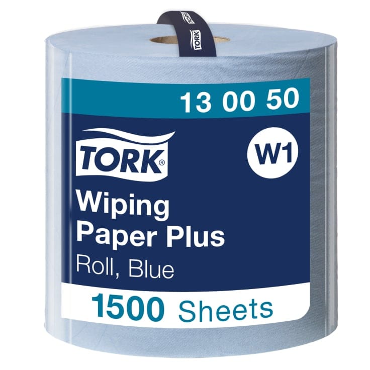 Tork Advanced Wischtuch 420 Großrolle blau 37 x 34 cm