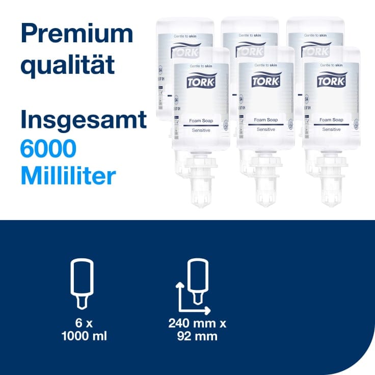 Tork Schaumseife S4 extra mild duftfrei farbstofffrei