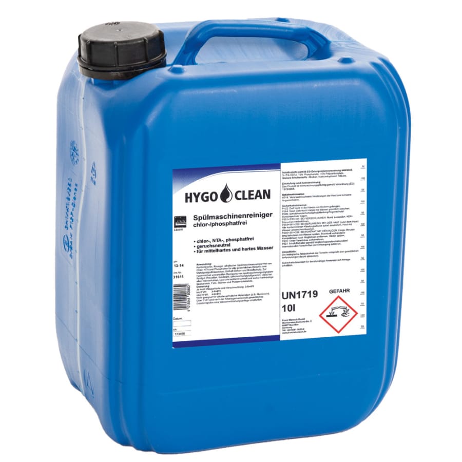 HYGOCLEAN Spülmaschinenreiniger chlor- und phosphatfrei