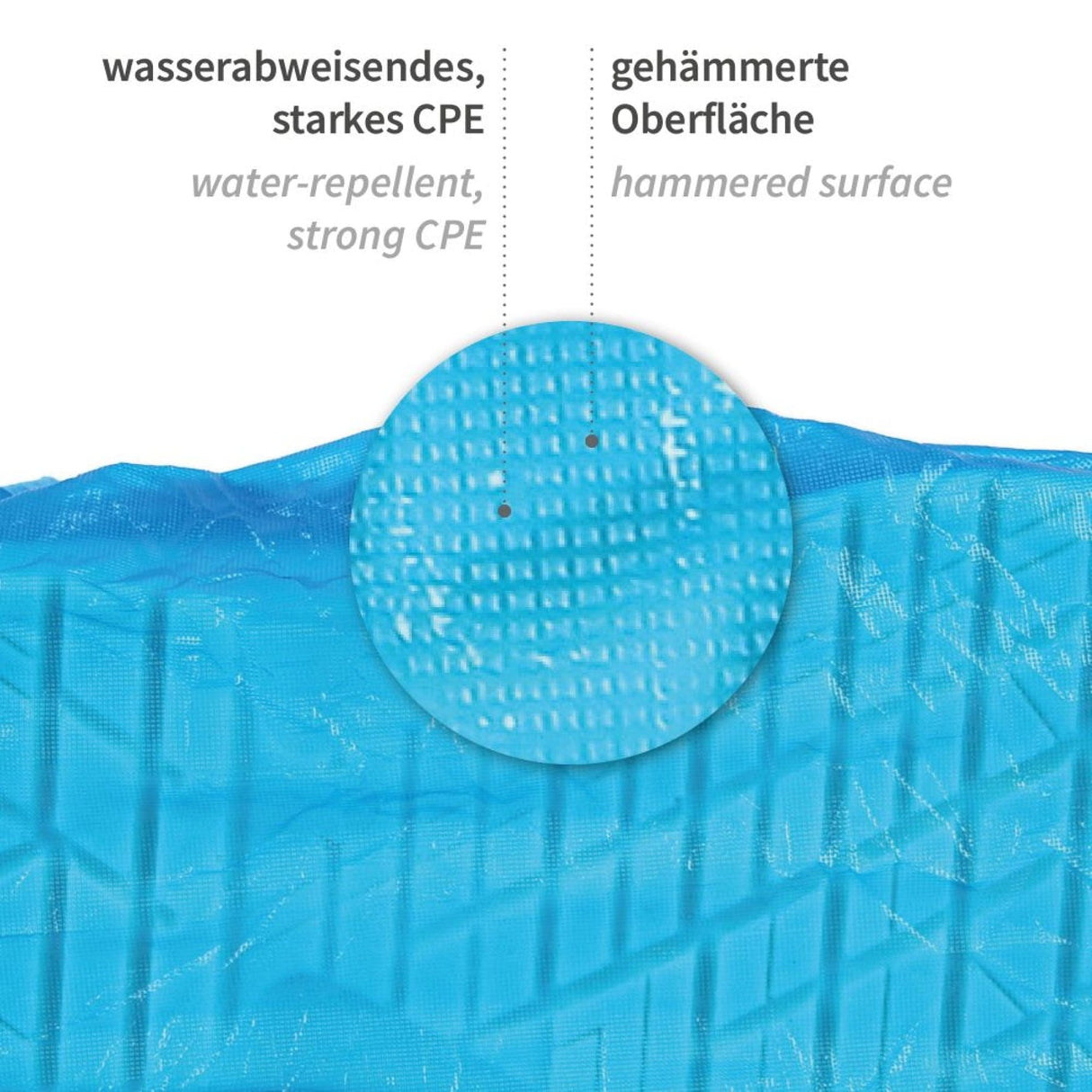 HYGOSTAR® Überschuhe ohne Clips für Hygomat Clipless, CPE, blau