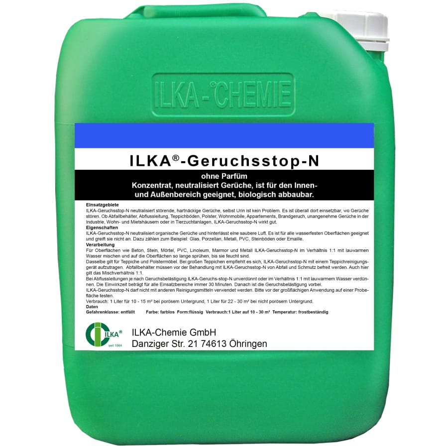 ILKA Geruchsstop-N Konzentrat 10 Liter Kanister