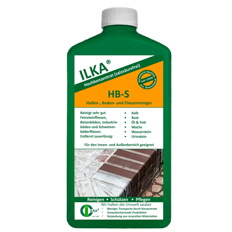 ILKA HB-S Hallen- und Fliesenreiniger Konzentrat Karton 12 x 1 Liter