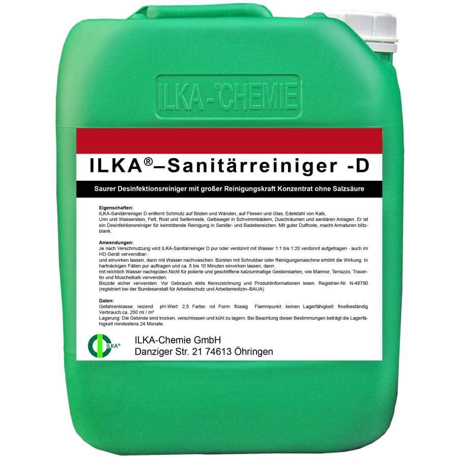 ILKA Sanitärreiniger D 10 Liter Kanister