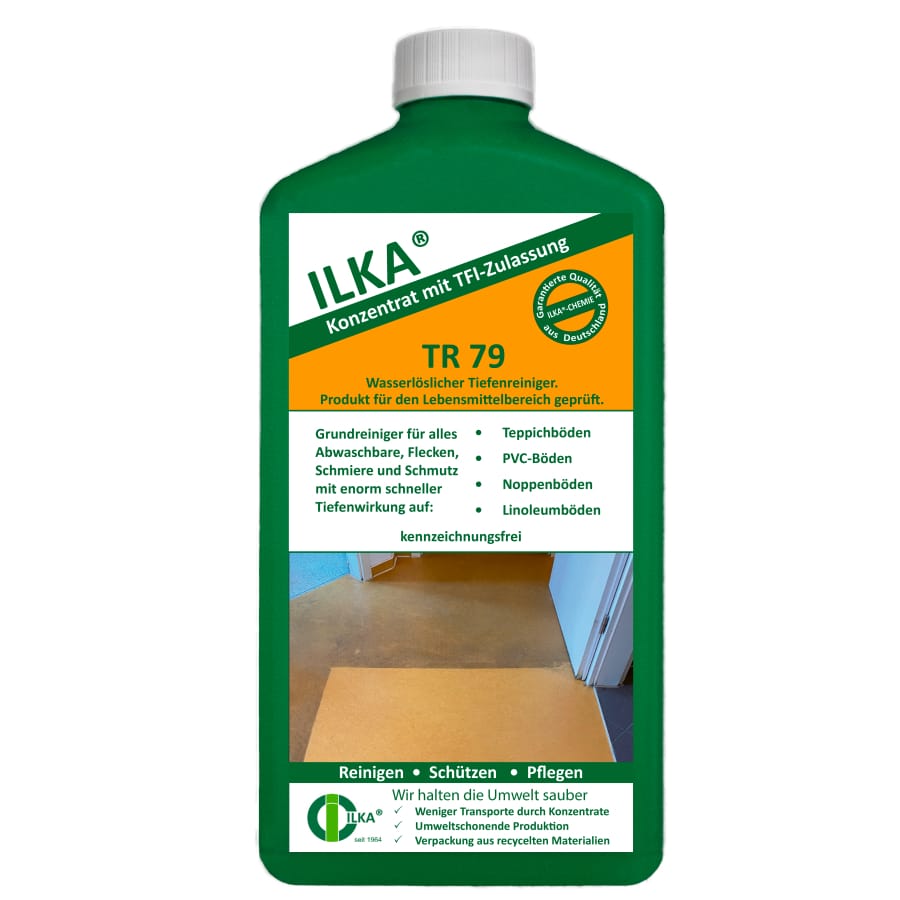 ILKA TR 79 Tiefenreiniger, wasserlöslich 1 Liter Flasche