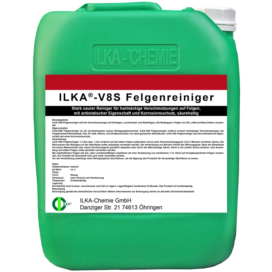 ILKA V8S Felgenreiniger 10 Liter Kanister