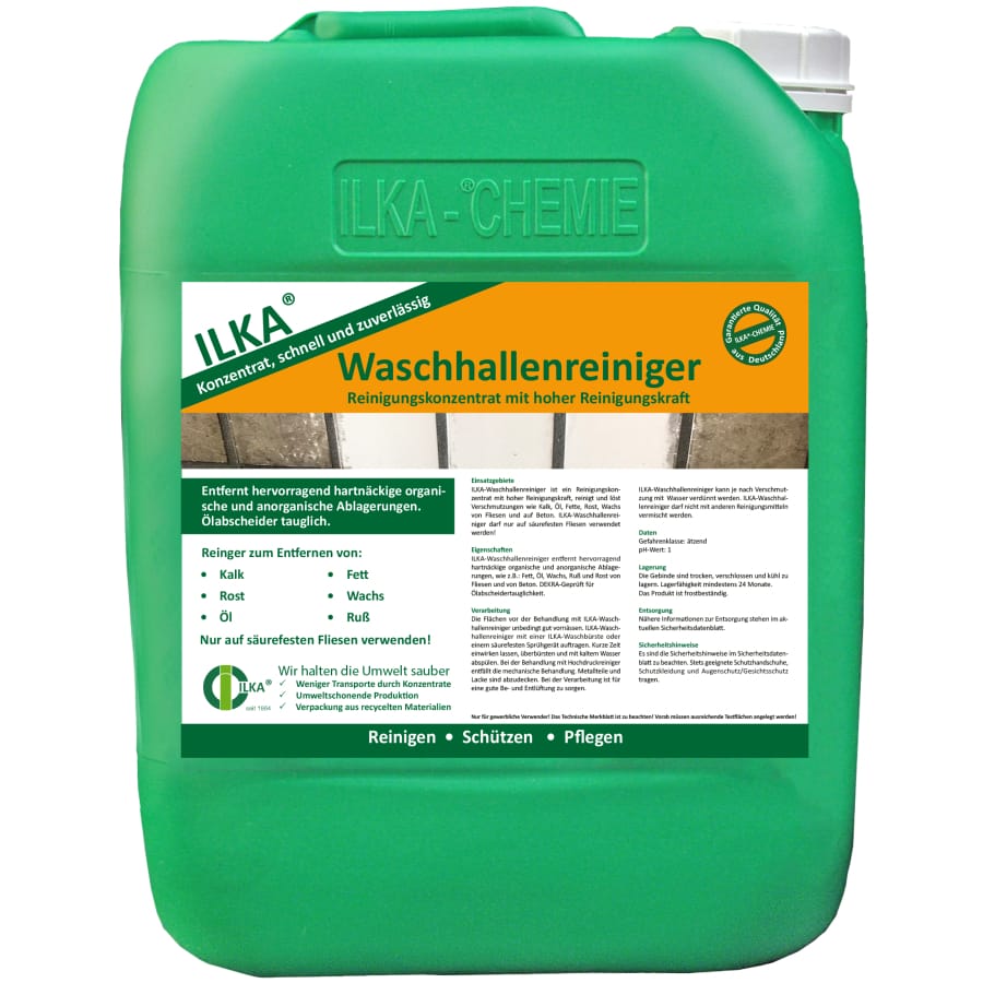 ILKA Waschhallenreiniger Konzentrat 10 Liter Kanister