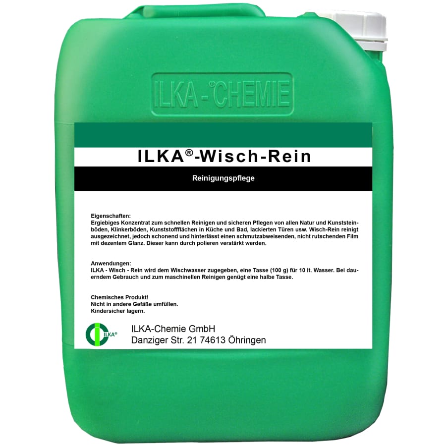 ILKA Wisch-Rein Konzentrat für Natur- und Kunststeinböden 10 Liter Kanister