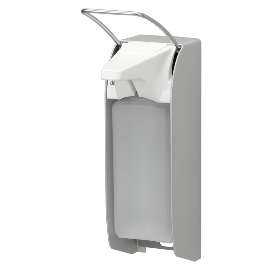 ingo-man® plus IMP Seifen- und Desinfektionsmittelspender, manuell 1000 ml, Aluminium, Edelstahlpumpe (T A/24)