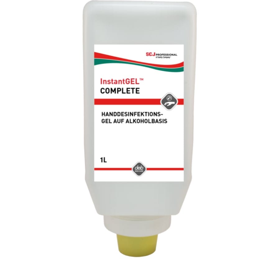 InstantGEL™ COMPLETE Handdesinfektionsgel 1 l Flasche