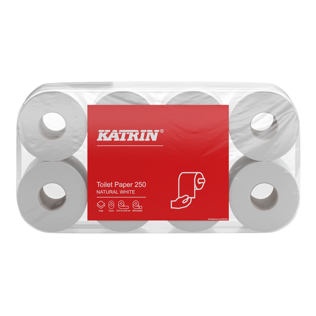 Katrin Basic Toilet 250 2-ply