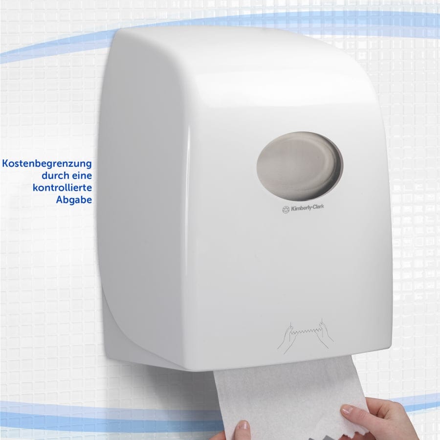 Kimberly-Clark Aquarius Rollenhandtuchspender, mit Sichtfenster
