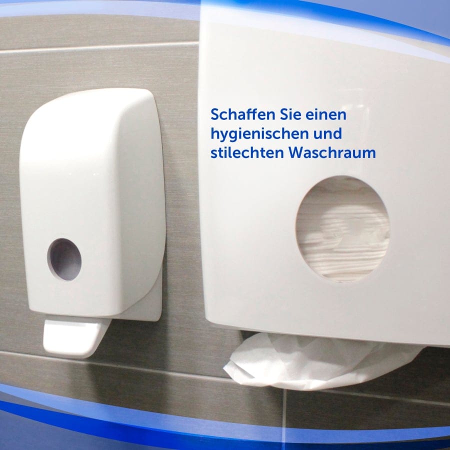 Kimberly-Clark Aquarius Seifenspender, weiß, 1L