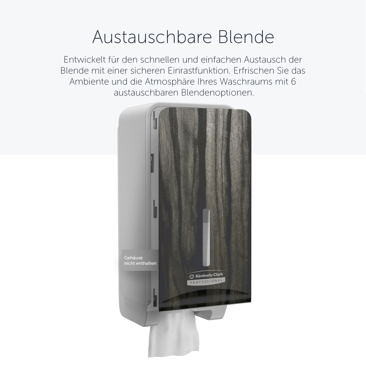 Kimberly-Clark Professional ICON Blende Motiv EBENHOLZMASERUNG