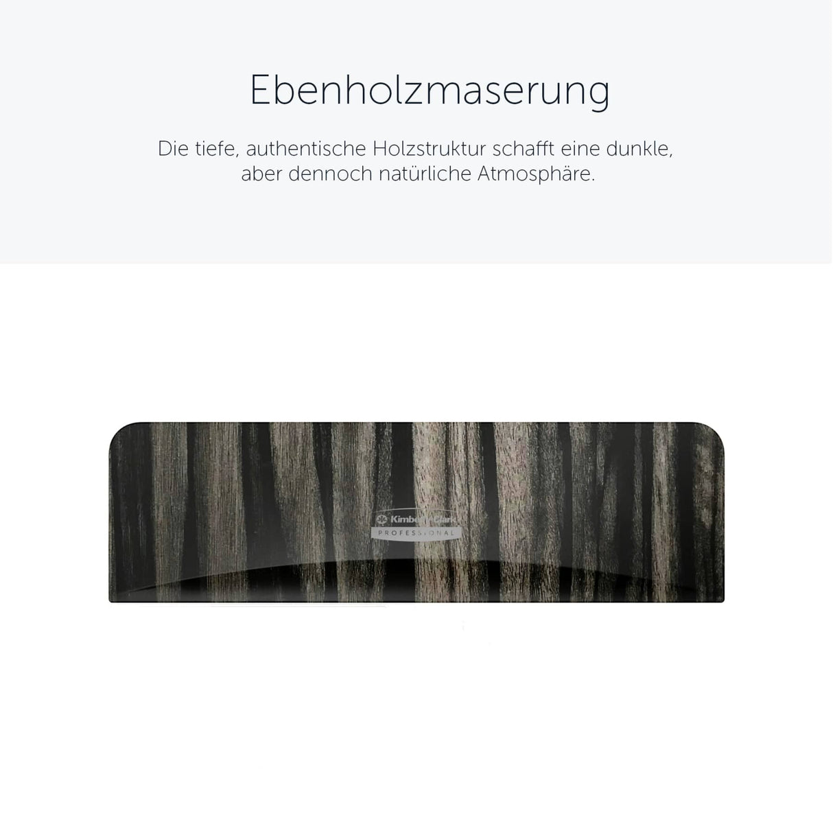 Kimberly-Clark Professional ICON Blende Motiv EBENHOLZMASERUNG