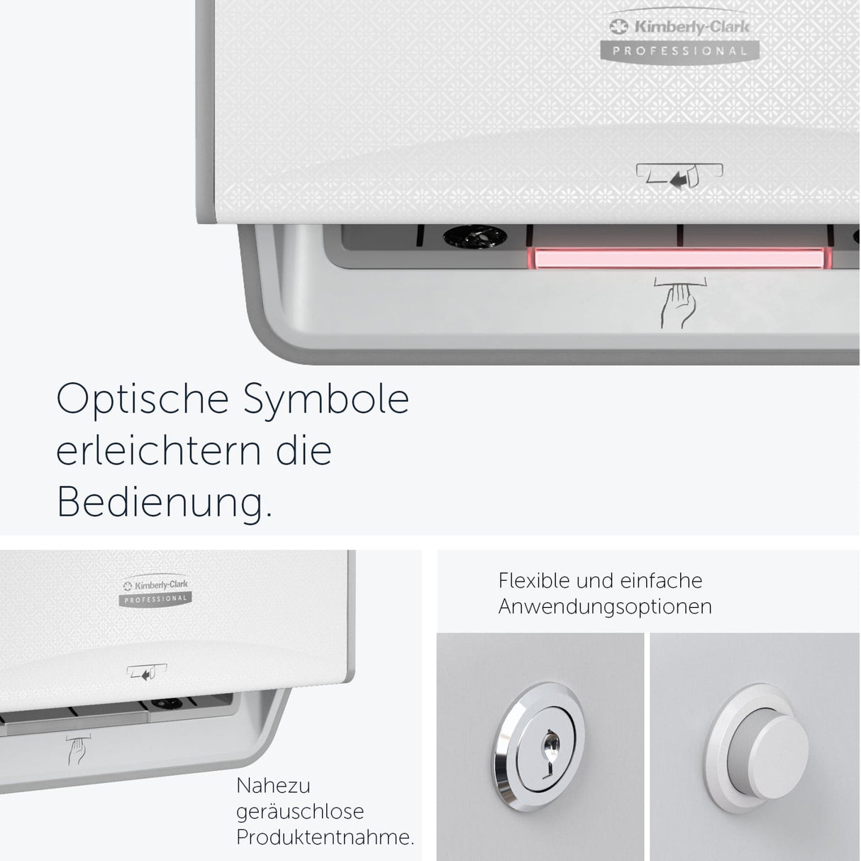 Kimberly-Clark Professional ICON Rollenhandtuchspender, Sensor