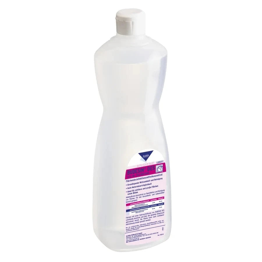 Kleen Purgatis Budesin DES Desinfektionsreiniger Inhalt: 1 Liter Flasche