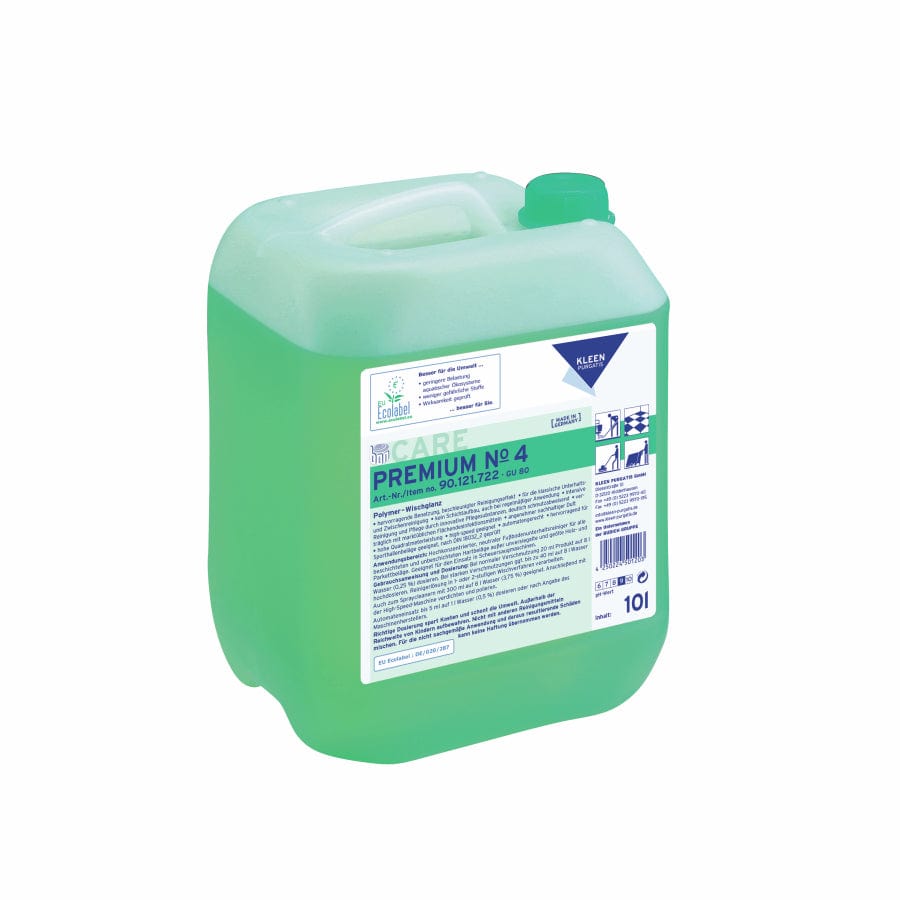Kleen Purgatis Premium N°4 Polymer-Wischpflege - optimal für Sporthallen Inhalt: 10 Liter Kanister