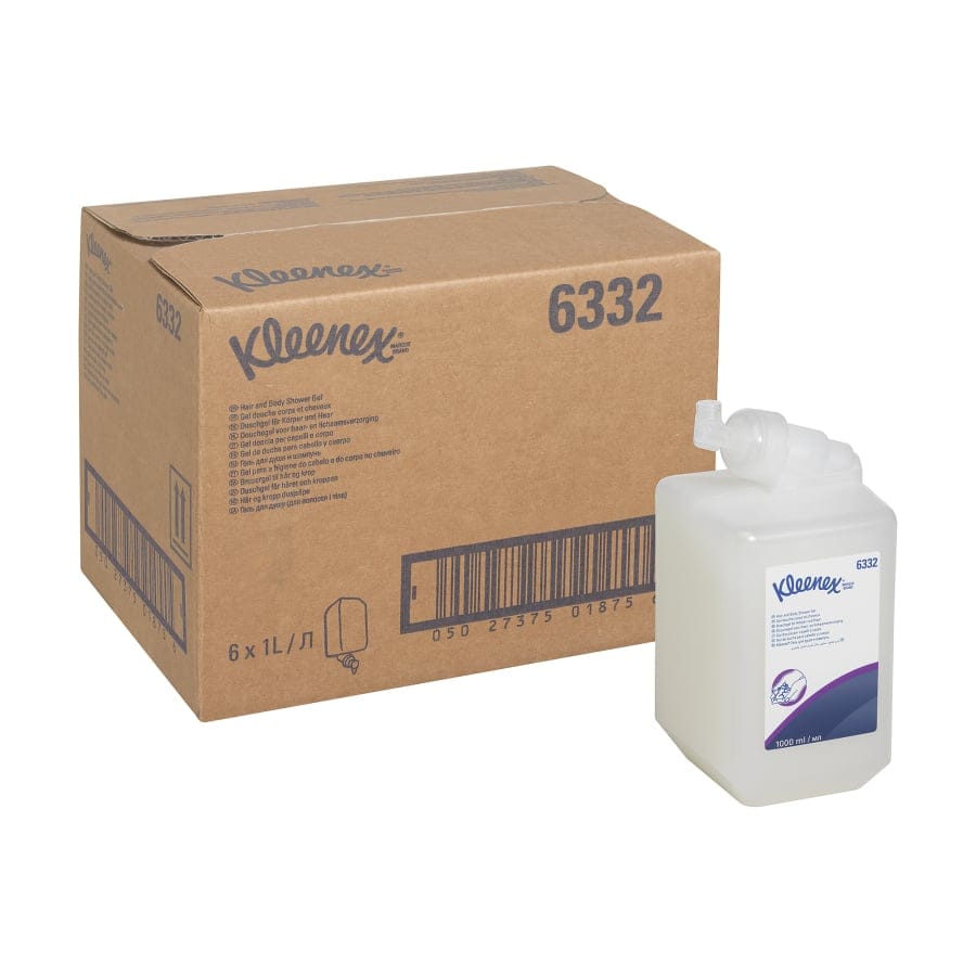 KLEENEX® Haar- und Körpershampoo