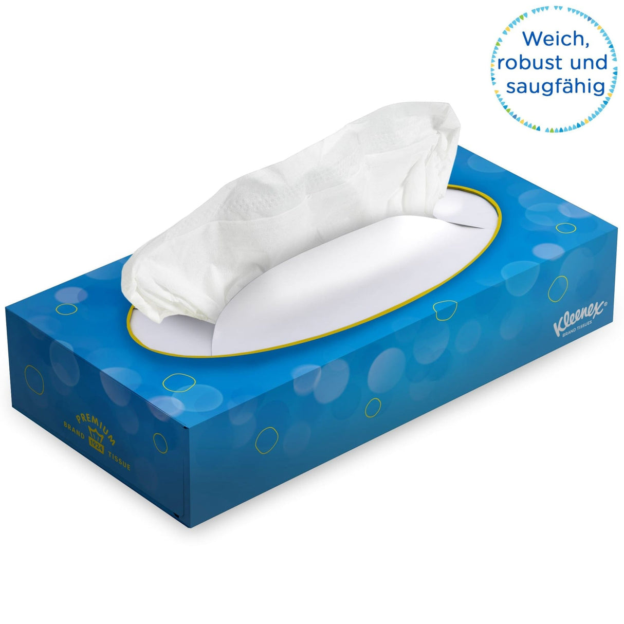 KLEENEX® Kosmetiktücher, 3-lagig, weiß