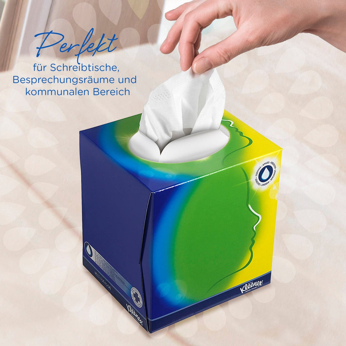 KLEENEX® Kosmetiktücher Würfel-Box