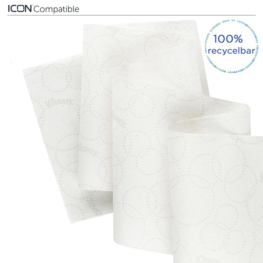 KLEENEX® Slimroll Papierhandtücher auf Rollen, 1-lagig, weiß