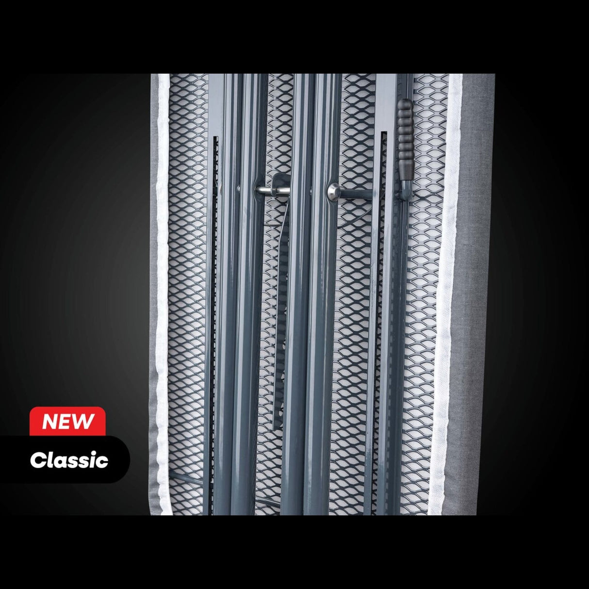LEIFHEIT Classic M Black Bügelbrett, verstellbar