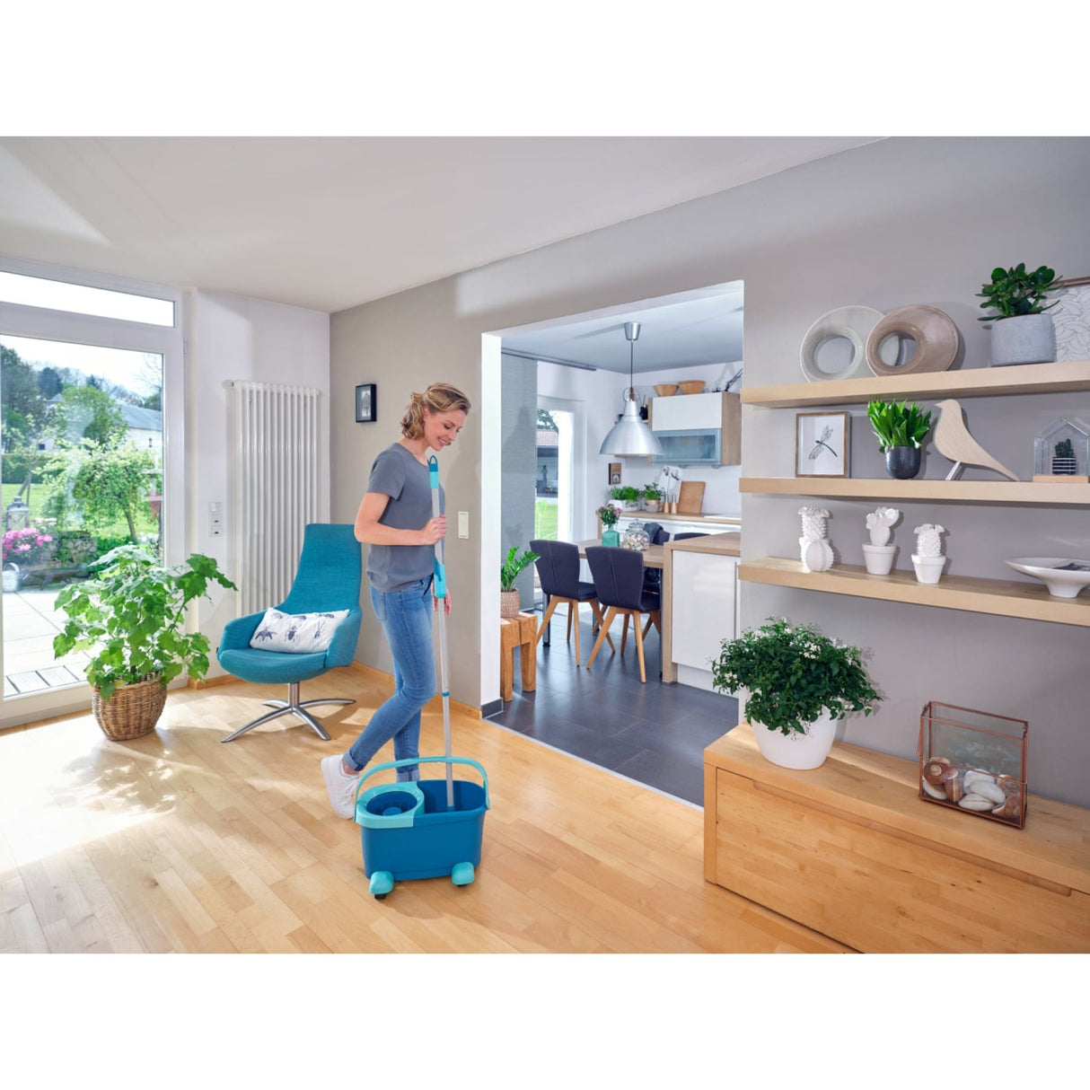 Leifheit Clean Twist Ergo Rollwagen