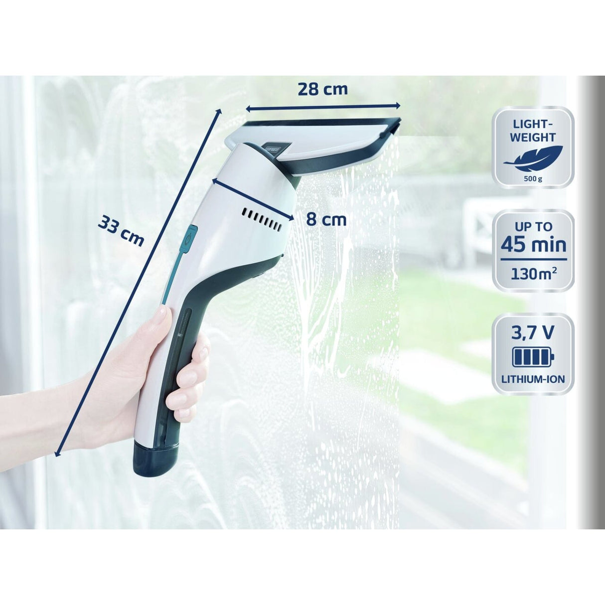 Leifheit Nemo Fenstersauger und Badsauger