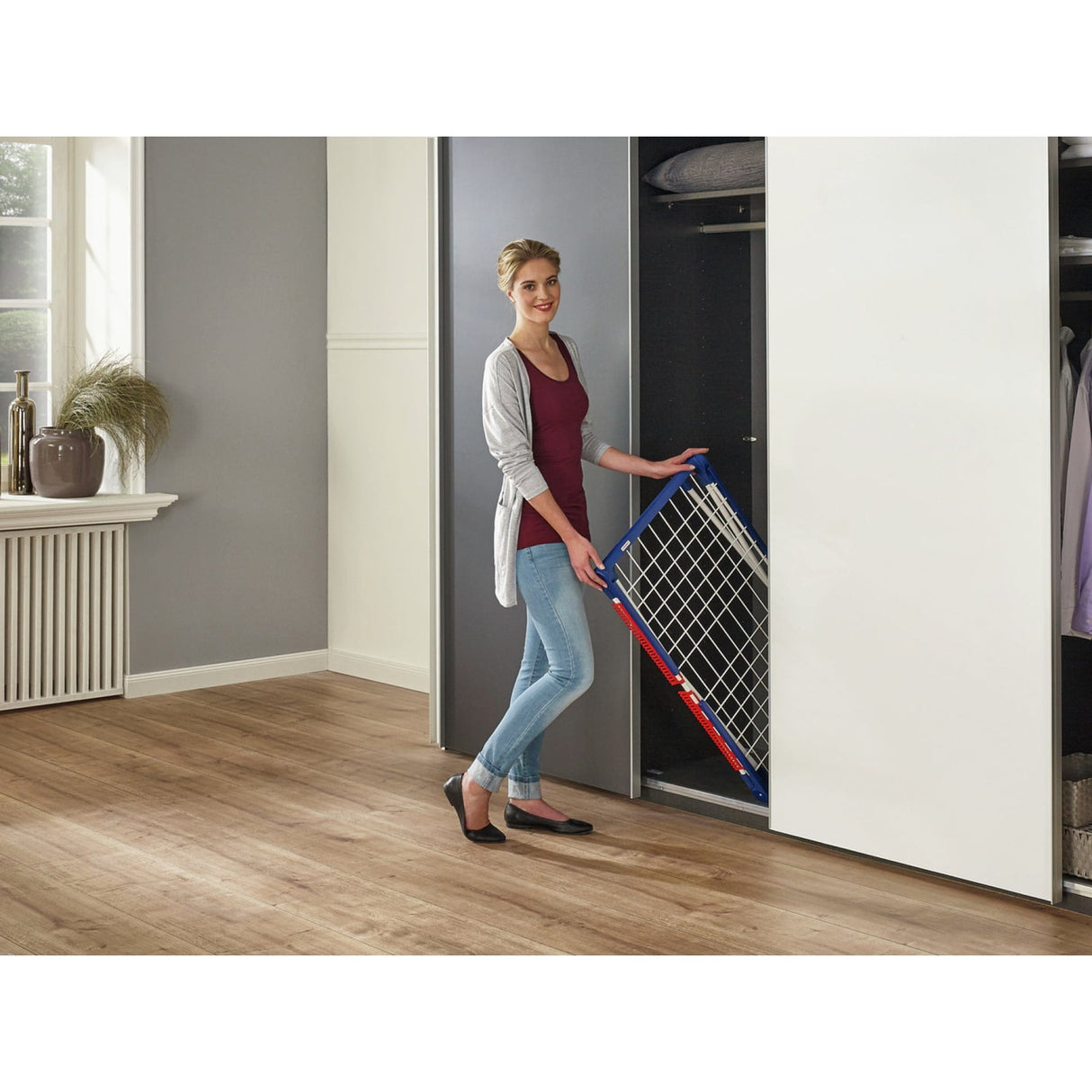 LEIFHEIT Wäscheständer Pegasus 150 Solid Slim