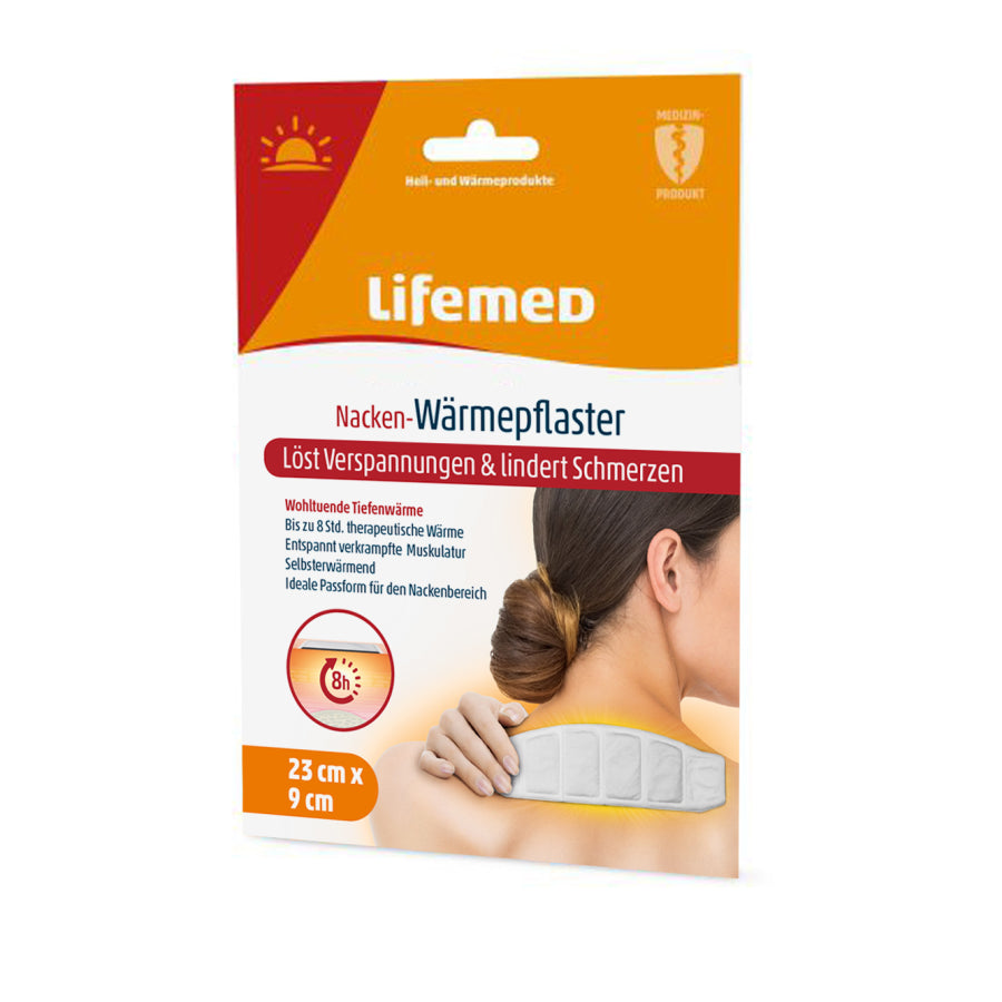 Lifemed Nacken-Wärmepflaster 23 x 9 cm