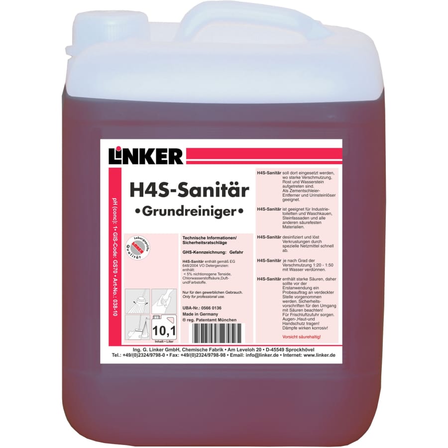Linker H4S-Sanitär Grundreiniger