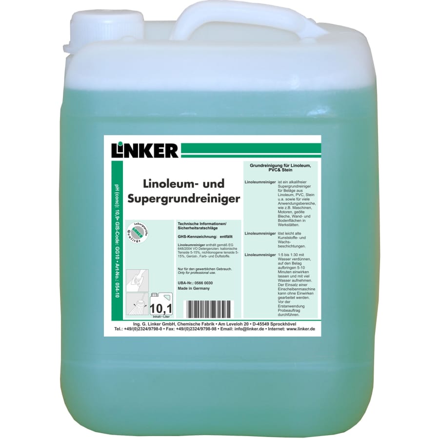 Linker Linoleumreiniger und Supergrundreiniger