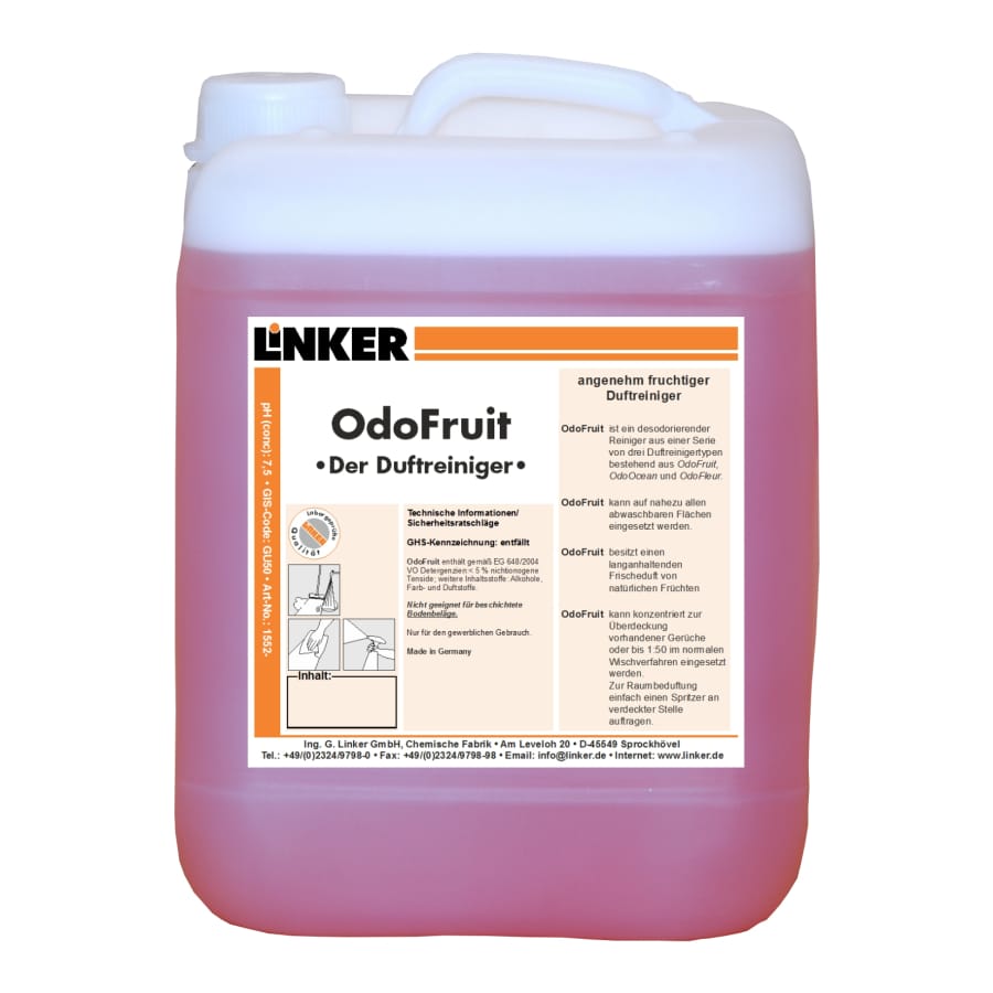 Linker OdoFruit Universalreiniger 10 Liter Kanister