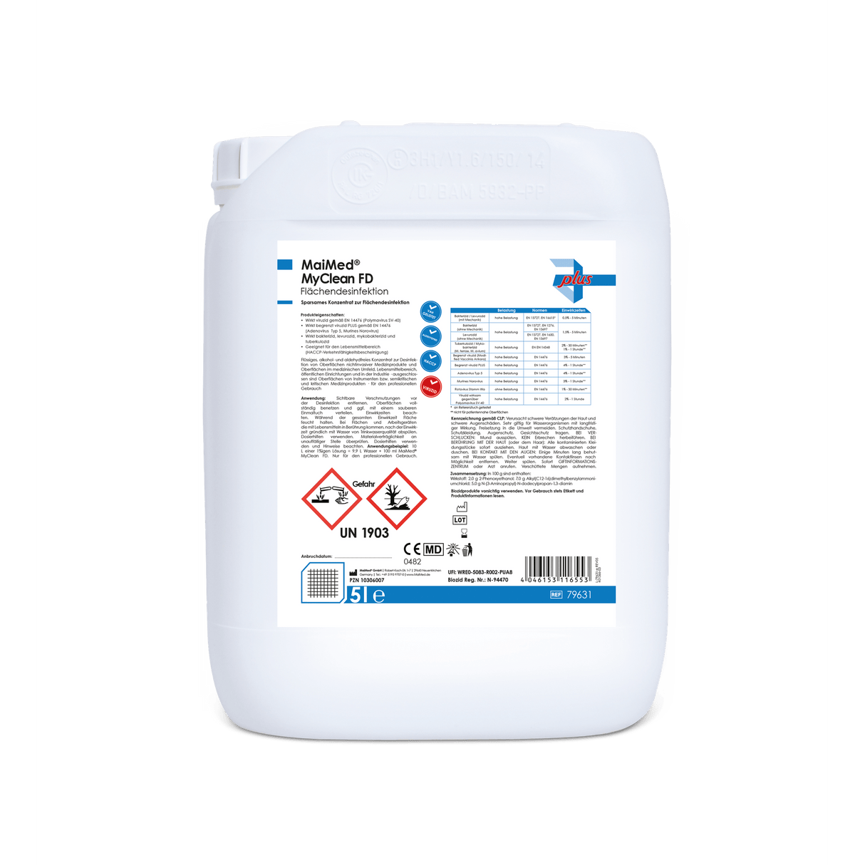 MaiMed MyClean FD Flächendesinfektion 5 Liter Kanister