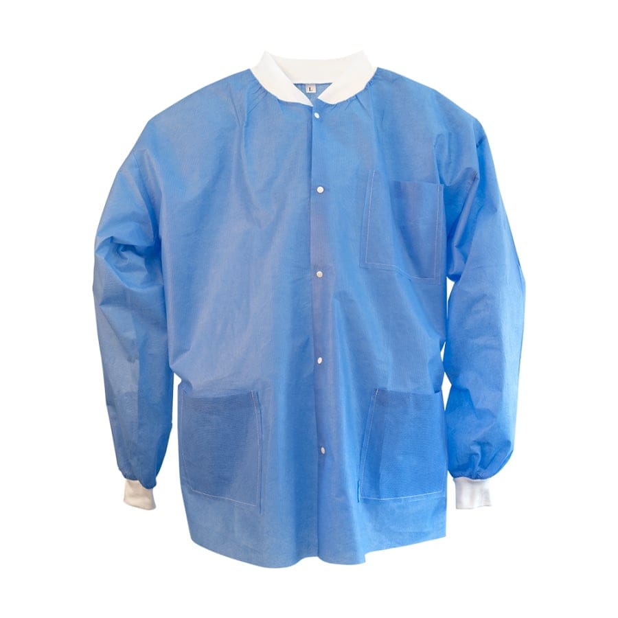 MaiMed Thermojacke blau Größe M