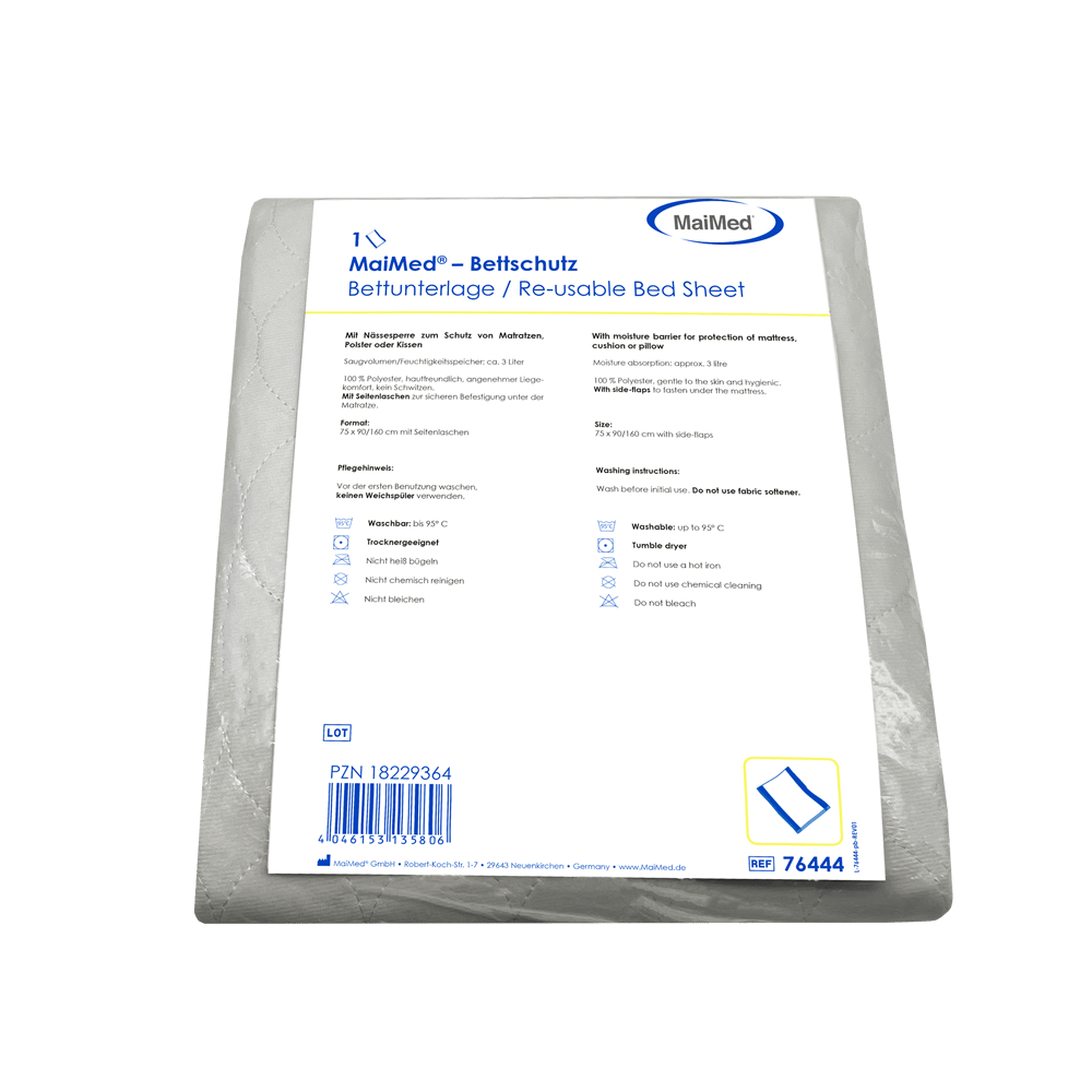 MaiMed waschbare Krankenunterlagen