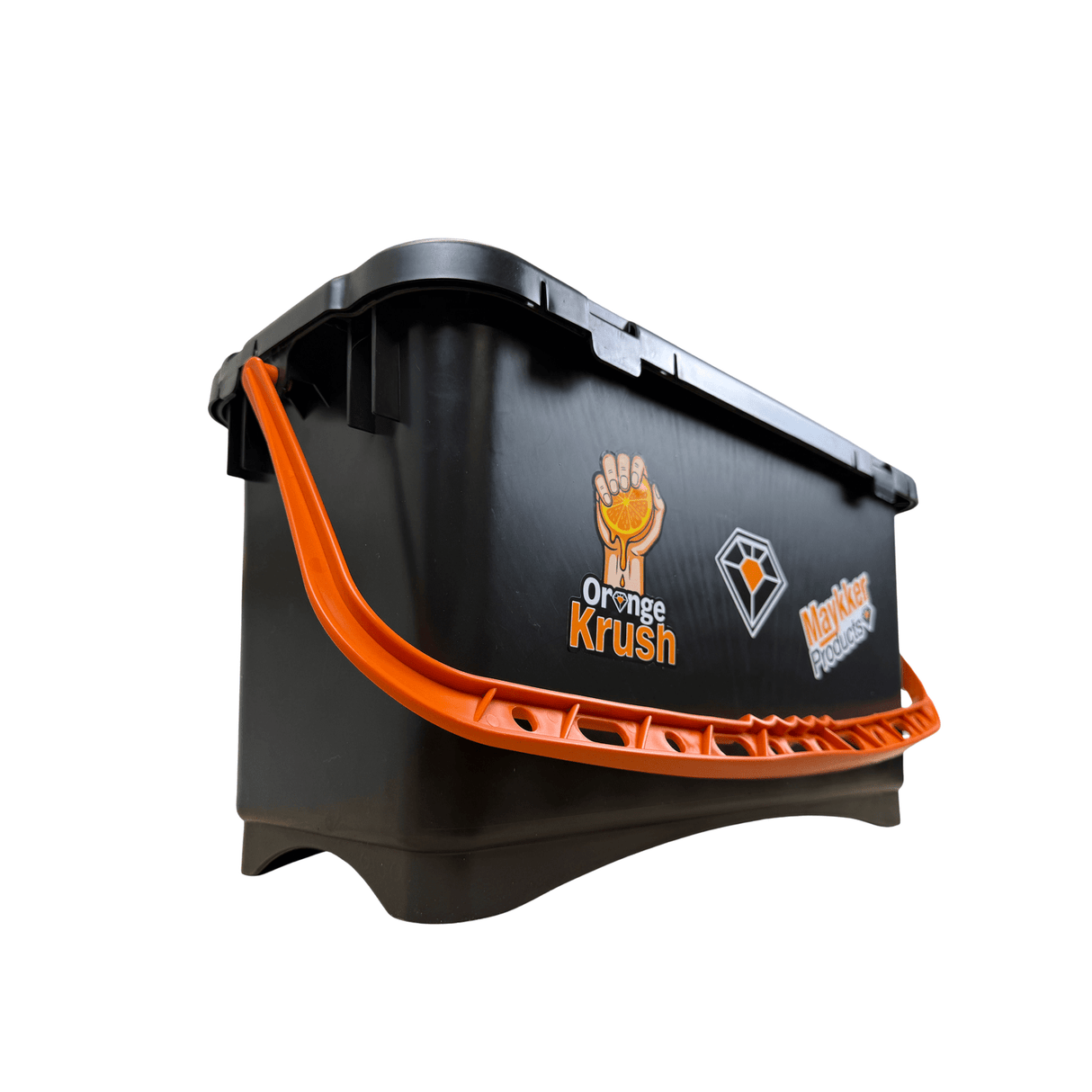 Maykker 22 Liter Eimer schwarz für die Glasreinigung