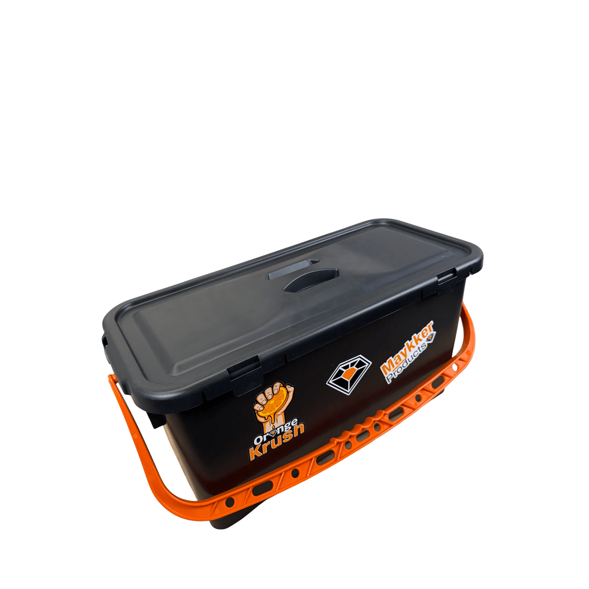 Maykker 22 Liter Eimer schwarz für die Glasreinigung