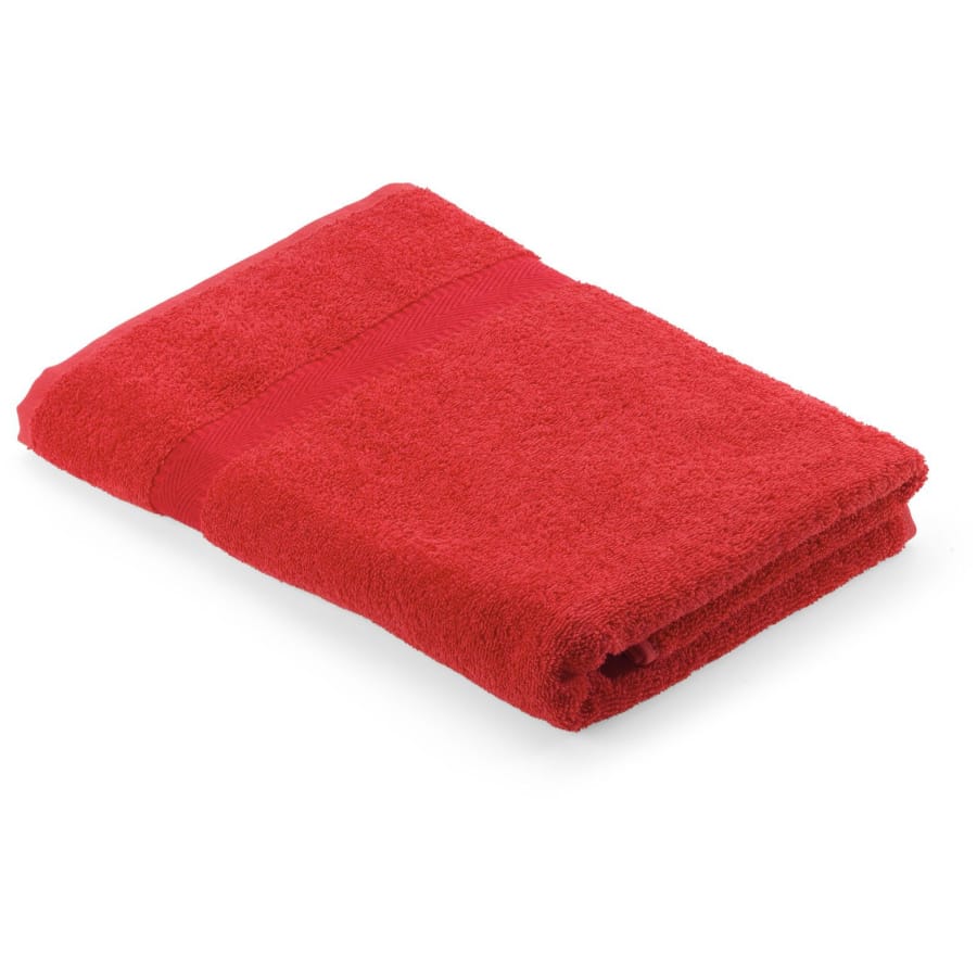 MEGA Clean Professional Baumwoll-Duschtuch, 70 x 140 cm Rot