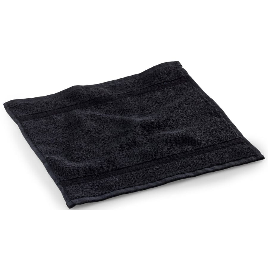 MEGA Clean Professional Baumwoll-Seiflappen, 30 x 30 cm Schwarz