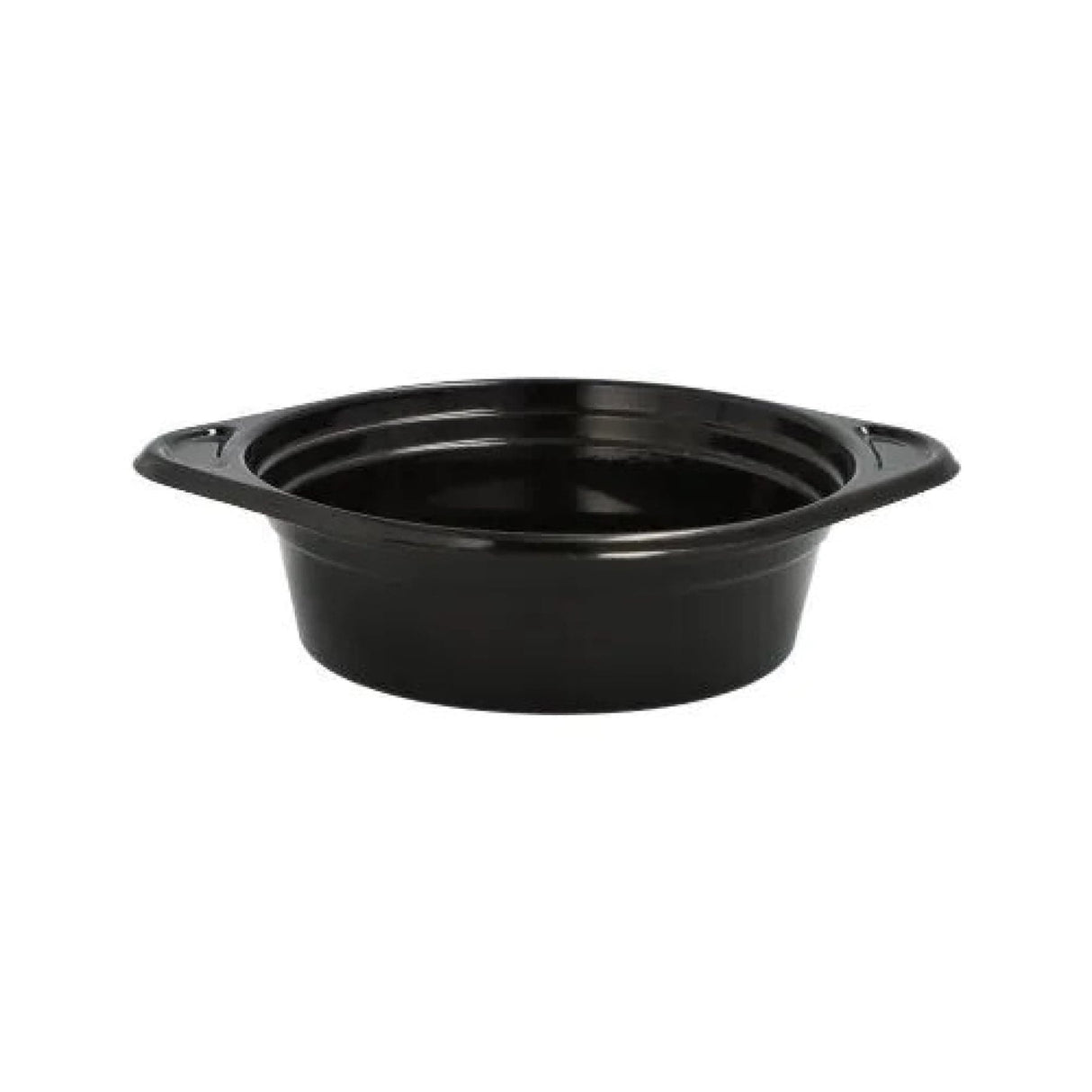 Mehrweg Suppenschale, Kunststoff, schwarz, 500 ml 1 Karton (18 Packungen × 12 Stück)