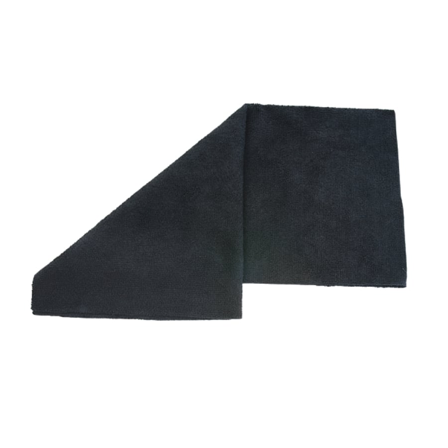 Meiko Stretch Microfasertuch ohne Saum 40 x 40 cm schwarz