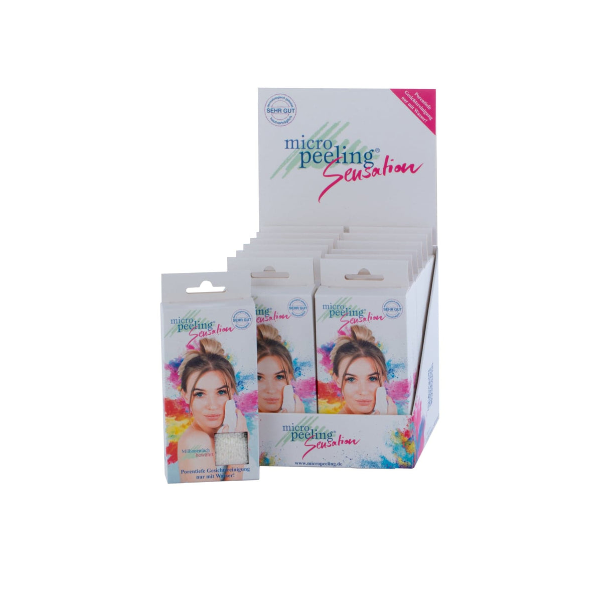 Micro Peeling Sensation Gesichts- und Hautreinigungstuch