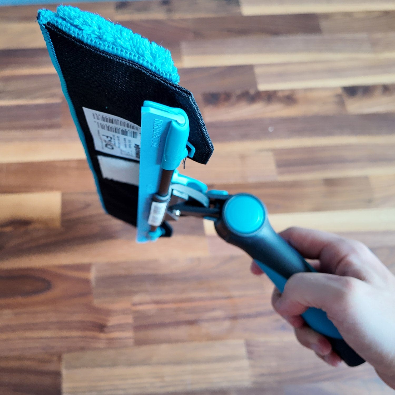 MOERMAN F*LIQ Starterset mit Excelerator Griff und Einwascherbezug für effiziente Glasreinigung