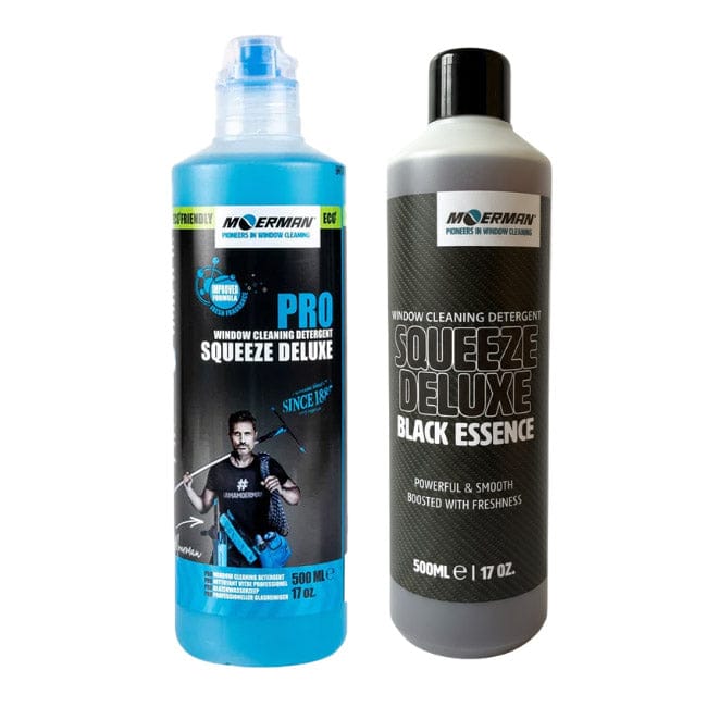 MOERMAN Squeeze Deluxe Bundle – Zwei Reiniger, ein Ziel: Perfekte Glasreinigung