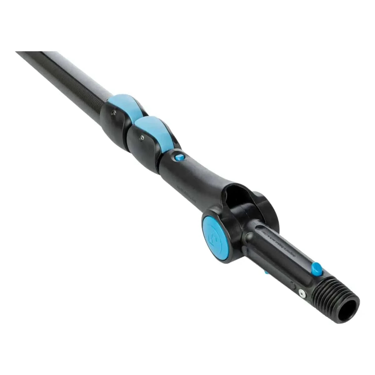MOERMAN Takumi Deluxe Glasfaser-Karbon Teleskopstange für die Glasreinigung - Detailansicht der teleskopierbaren Stange